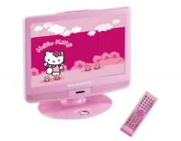 HELLO KITTY 19-inch Customized TV LCD with Built-in DVD Player HET001Y