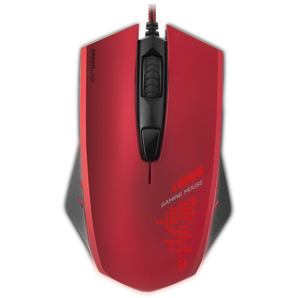 SPEEDLINK Ledos 3000dpi Optical Gaming Mouse with Red LED Illumination