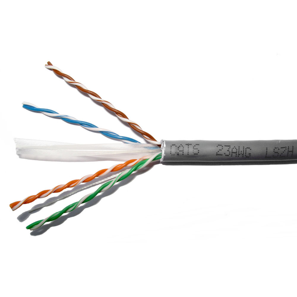 LMS DATA Cat6 Low Smoke Full Copper UTP Unshielded Twisted 4 Pair ...