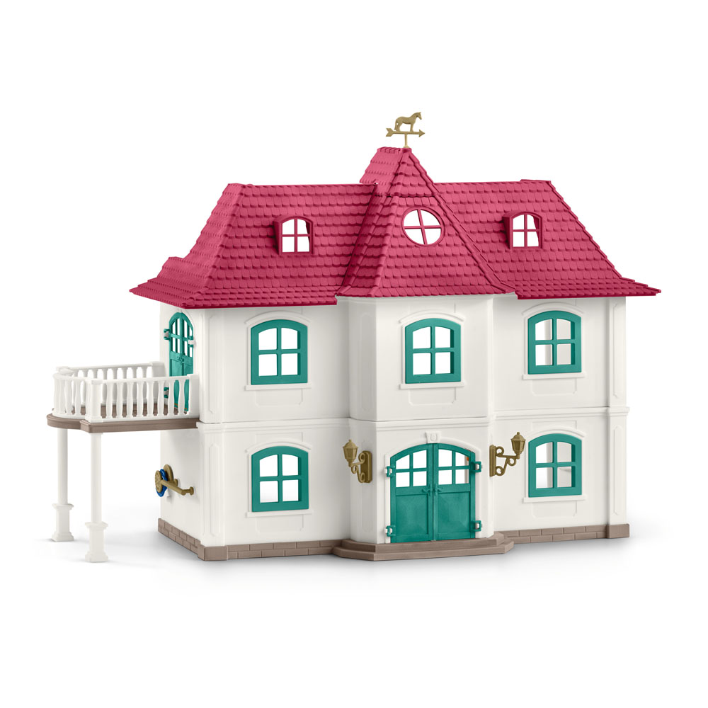 schleich large house with stable