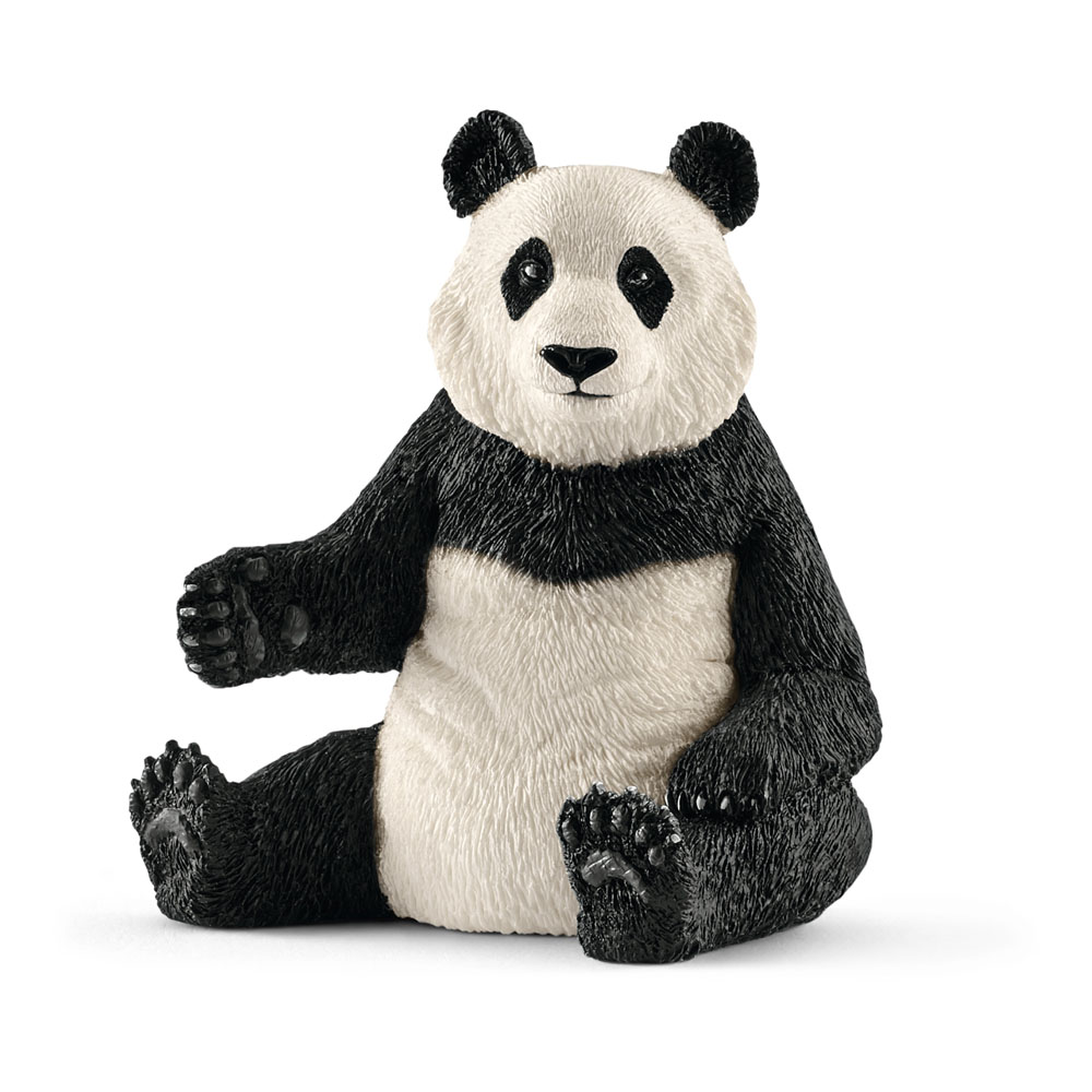 SCHLEICH Wild Life Female Giant Panda Toy Figure, 3 to 8 Years (14773 ...