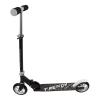 FUNBEE Street One Children's Trendy 2-Wheel Scooter with Adjustable Height & Rear Brake, Ages Ten Years and Above, Unisex, Black/White (OFUN09)