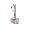 MARVEL COMICS Thor Mjolnir Hammer 3D Metal Keychain, Silver (KE070702MAR)