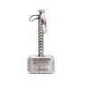 MARVEL COMICS Thor Mjolnir Hammer 3D Metal Keychain, Silver (KE070702MAR)