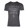 GUINNESS Asian Heritage T-Shirt, Male, Small, Grey (TS475803GNS-S)