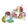 SCHLEICH Bayala Glittering Flower House with Unicorns, Lake and Stable Toy Playset, 5 to 12 Years, Multi-colour (42445)