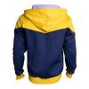 MARVEL COMICS Avengers: Infinity War Thanos Outfit Full Length Zipper Hoodie, Male, Small, Blue/Yellow (HD131216AVG-S)