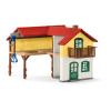 SCHLEICH Farm World Large Farm House Toy Playset, 3 to 8 Years, Multi-colour (42407)