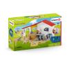 SCHLEICH Farm World Veterinarian Practice with Pets Toy Playset, 3 to 8 Years, Multi-colour (42502)
