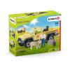 SCHLEICH Farm World Veterinarian Visit at the Farm Toy Playset, 3 to 8 Years, Multi-colour (42503)