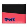 NINTENDO Super Mario Bros. Neon Bowser Face Bi-fold Wallet, Male, Black/Pink (MW468266NTN)