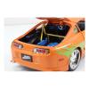 FAST & FURIOUS 2 Fast 2 Furious Brian's 1995 Toyota Supra Sports Die-cast Toy Car, Unisex, 1:24 Scale, 8 Years or Above, Orange (253203005)