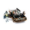 DC COMICS Batman 1966 TV Series Classic Batmobile Metals Die-cast Toy Car with Batman Die-cast Figure, Unisex, 1:24 Scale, 8 Years or Above, Black/Orange (253215001)
