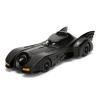 DC COMICS Batman 1989 Movie Batmobile Metals Die-cast Toy Car with Die-cast Batman Figure, Unisex, 1:24 Scale, 8 Years or Above, Black (253215002)
