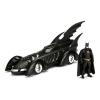 DC COMICS Batman 1995 Forever Movie Batmobile Metals Die-cast Toy Car with Batman Die-cast Figure, Unisex, 1:24 Scale, 8 Years or Above, Black (253215003)