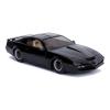 KNIGHT RIDER Hollywood Rides KITT 1982 Pontiac Firebird Trans Am Die-cast Toy Muscle Car, Unisex, 1:24 Scale, 8 Years or Above, Black (253255000)