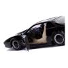 KNIGHT RIDER Hollywood Rides KITT 1982 Pontiac Firebird Trans Am Die-cast Toy Muscle Car, Unisex, 1:24 Scale, 8 Years or Above, Black (253255000)