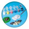 SES CREATIVE Children's Scary Animals Glow-in-the-Dark Casting and Painting Set, Unisex, 5 to 12 Years, Multi-colour (01153)