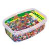 SES CREATIVE Children's Beedz Iron-on Beads Mosaic Box Tub, 7000 Glitter Iron-on Beads Mix, Unisex, 5 to 12 Years, Multi-colour (00778)