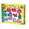SES CREATIVE Children's Modelling Dough Cutters Set, 12 Pieces, Unisex, 2 to 12 Years, Multi-colour (00884)