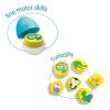 SES CREATIVE Children's Tiny Talents Sorting Eggs Toy Set, Unisex, 18 Months and Above, Multi-colour (13103)