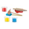 SES CREATIVE Children's My First Modelling Dough with Clay Tools Set, 3 Pots (90g), Unisex, 1 to 4 Years, Multi-colour (14432)