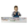 SES CREATIVE Children's Stamping with Markers Kit, 6 Markers, Unisex, 3 to 6 Years, Multi-colour (14896)