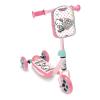 HELLO KITTY Club Children's Three Wheel Tri-Scooter with Removable Bag, Girl, Ages Two to Five Years, Pink/White (OHKY113-2)