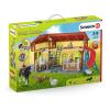 SCHLEICH Farm World Children's Horse Stable with Accessories Toy Playset, 3 to 8 Years, Multi-colour (42485)