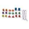 SES CREATIVE I Learn to Thread Beads Kit, Unisex, Ages Three to Six Years, Multi-colour (14808)