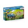 SCHLEICH Dinosaurs Off-Road Vehicle with Dino Outpost Toy Playset, 4 to 10 Years, Multi-colour (41464)