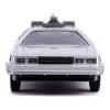 UNIVERSAL Back to the Future DeLorean (Original) Die-cast Toy Time Machine Car, Unisex, 1:32 Scale, Eight Years and Above, Silver (253252003)