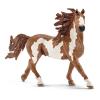 SCHLEICH Farm World Pinto Stallion Toy Figure, Brown/White, 3 to 8 Years (13794)