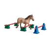 SCHLEICH Farm World Pony Slalom Toy Playset, Multi-colour, 3 to 8 Years (42483)