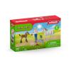 SCHLEICH Farm World Vet Visiting Mare and Foal Toy Figure Set, Multi-colour, 3 to 8 Years (42486)