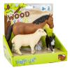 LEGLER Small Foot Woodfriends Farm Animals Toy Figures Set, Unisex, Three Years and Above, Multi-colour (11007)