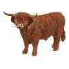 SCHLEICH Farm World Highland Bull Toy Figure, 3 to 8 Years, Brown (13919)