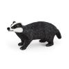 SCHLEICH Wild Life Badger Toy Figure, 3 to 8 Years, Black/White (14842)