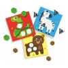 SES CREATIVE Children's My First Sensory Mosaic Cards, Unisex, One to Four Years, Multi-colour (14483)