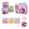 SYCOMORE Stick & Fun Children's Button Boards Princess, Unisex, 3 Years or Above, Multi-colour (CRE7029)