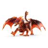 SCHLEICH Eldrador Creatures Lava Dragon Toy Figure, 7 to 12 Years, Orange/Black (70138)