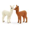 SCHLEICH Wild Life Alpaca Set Toy Figure Set, 3 to 8 Years, Multi-colour (42544)