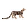 ANIMAL PLANET Wild Life & Woodland Clouded Leopard Toy Figure, Three Years and Above, Yellow/Black (387172)