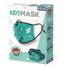 SES CREATIVE Notam Kids Dino Face Masks Set, 16 Pieces, Unisex, Green (89901)