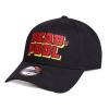MARVEL COMICS Deadpool Big Letters Logo Adjustable Baseball Cap, Unisex, Black (BA613551DED)