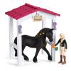 SCHLEICH Horse Club Horse Box with Horse Club Tori & Princess Toy Playset, Unisex, 5 to 12 Years, Multi-colour (42437)