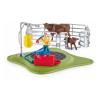 SCHLEICH Farm World Happy Cow Wash Toy Playset, Unisex, 3 to 8 Years, Multi-colour (42529)