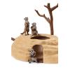 SCHLEICH Wild Life Meerkat Hangout Toy Figure Set, Unisex, 3 to 8 Years, Multi-colour (42530)