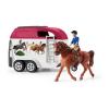 SCHLEICH Horse Club Horse Adventures with Car and Trailer Toy Playset, Unisex, 5 to 12 Years, Multi-colour (42535)