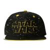 STAR WARS Galaxy Logo Snapback Baseball Cap, Unisex, Black/Yellow (SB042475STW)
